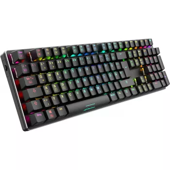 SKILLER SGK36W, Gaming Keyboard czarny, układ DE, Huano Red