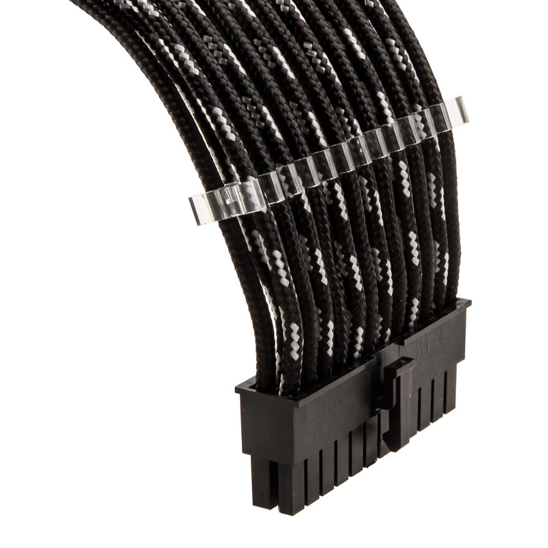Zestaw przedłużaczy PHANTEKS PH-CB-CMBO_SSV 500mm czarno-srebrny – przedłużacze do komponentów PC