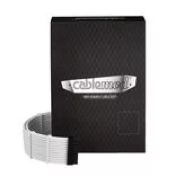 Zestaw kabli CableMod C-Series Pro ModMesh do zasilaczy Corsair RMi, RMx i RM — biały
