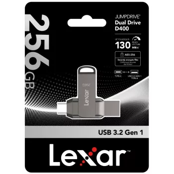 Pendrive Lexar 256 GB USB Type-C LJDD400256G-BNQNG