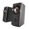 Głośniki komputerowe CREATIVE T60 2.0 Compact Hi-Fi z wyraźnym dialogiem i dźwiękiem przestrzennym Sound Blaster, zestaw SmartComms Kit, porty USB-C audio, mikrofon i słuchawki B