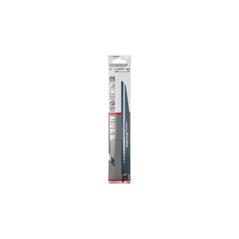 Brzytwa piła szablasta Bosch S 1130 CF Endurance do metalu