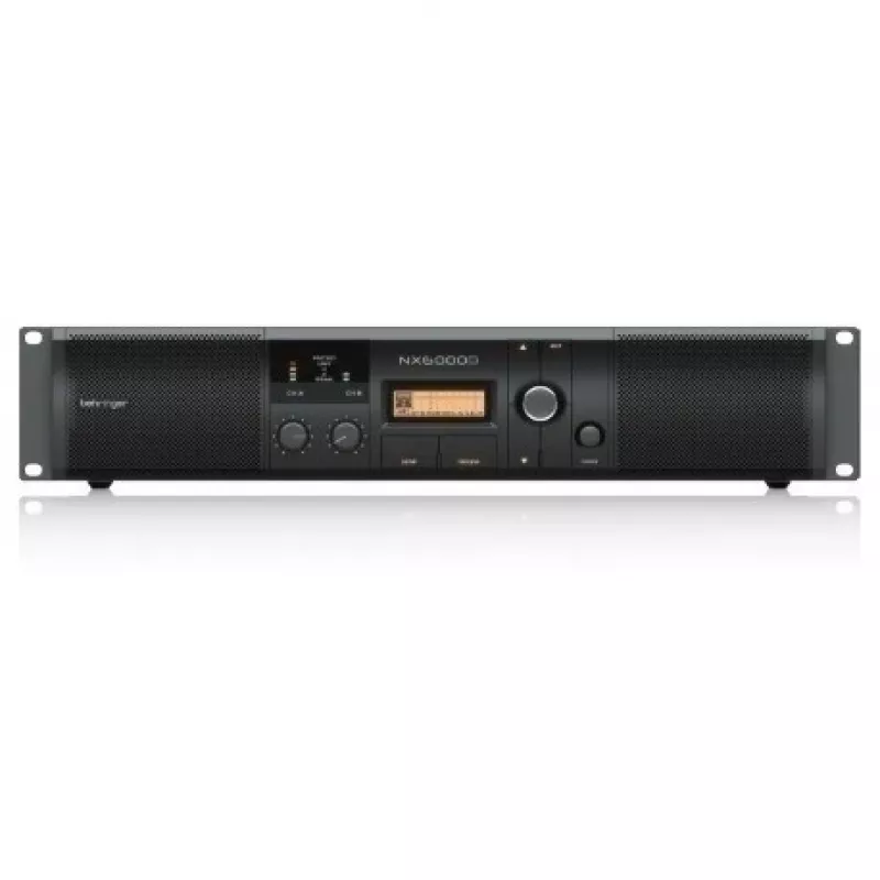 Behringer NX6000D wzmacniacz audio 2.0 kanały Domowy Czarny