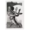 Zestaw ołówków mechanicznych Faber-Castell 167154 — 6 szt., czarny plastikowy korpus, czarny wkład