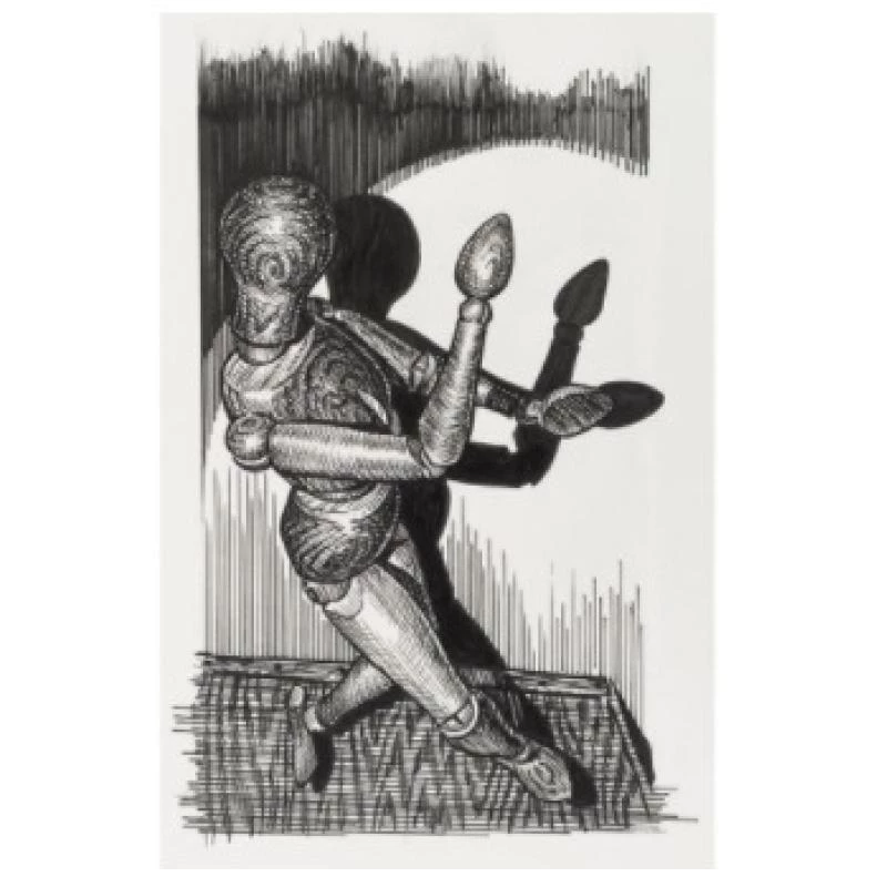 Zestaw ołówków mechanicznych Faber-Castell 167154 — 6 szt., czarny plastikowy korpus, czarny wkład