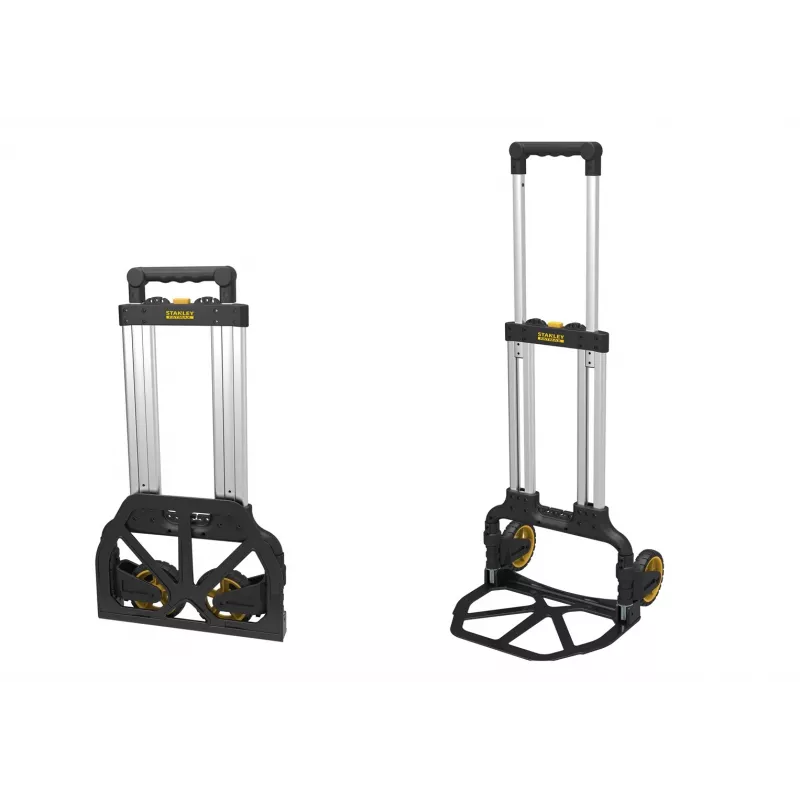 Wózek transportowy składany STANLEY FXWT-705-SP — wózek ręczny, rama aluminiowa, udźwig 70 kg, składany, 2 koła