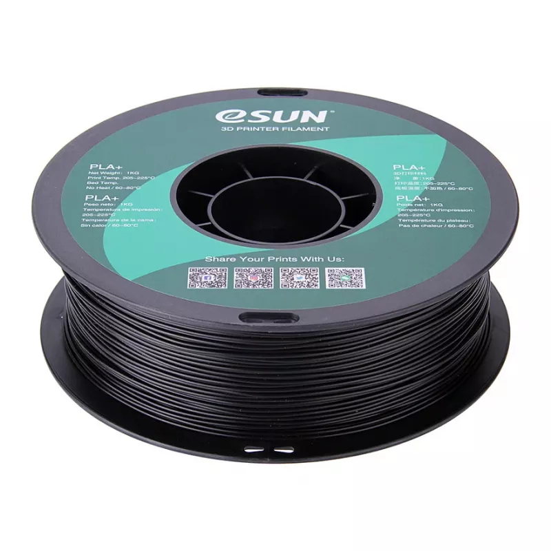 PLA+ 1,75mm CZARNY 1kg