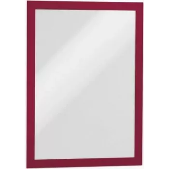 Ramka magnetyczna Durable DURAFRAME A4 czerwona