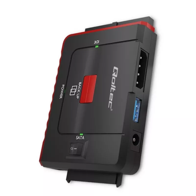 Adapter USB 3.0 do IDE SATA III QOLTEC 50645