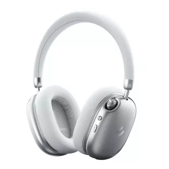 Havit Space S1 - bezprzewodowe słuchawki Bluetooth z czerwonyukcją szumów (srebrne)