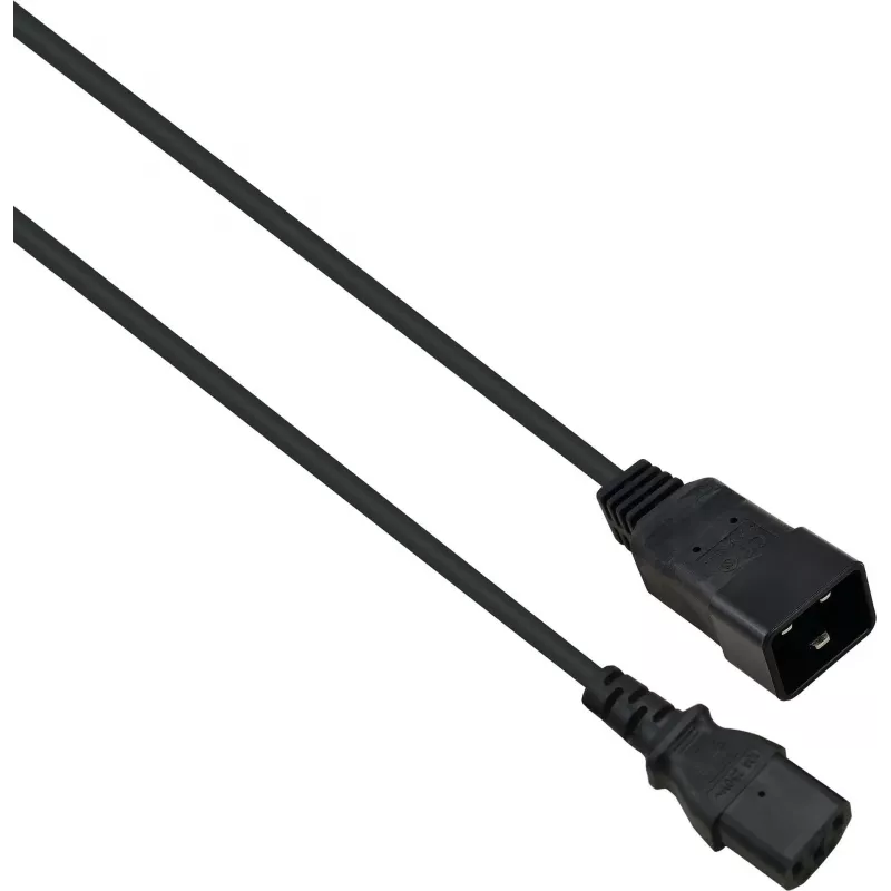 Przedłużacz zasilający helos IEC 60320 C13 na C20 250 V, 3 m