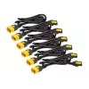 Kabel zasilający APC AP8706S-WW Czarny 1,83 m złącze C13 C14