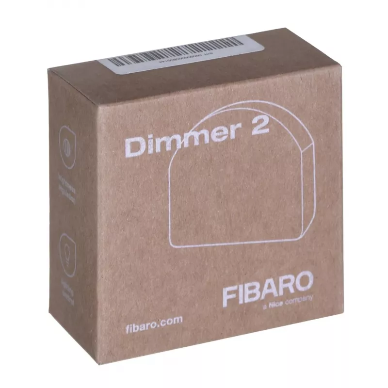 Moduł ściemniacza Fibaro Dimmer 2 FGD-212 Z-Wave, czarny