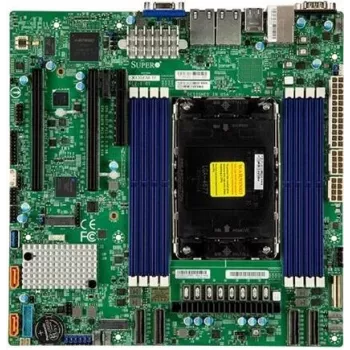 Super Micro SUPERMICRO X13SEM-TF - Płyta główna - micro ATX - gniazdo LGA4677 Socket-E - Intel C741 Chipset - USB 3,2 Gen 1 - 2 x 10 Gigabit LAN - zintegrowana karta graficzna (MBD-X13SEM-TF-B)