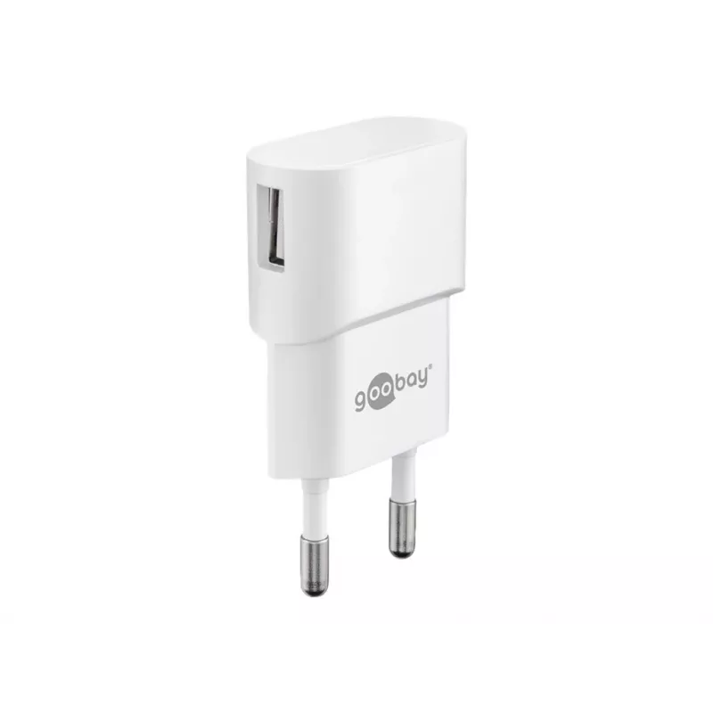 Goobay | Ładowarka USB do gniazdka sieciowego | 44948 | Port USB 2.0 A | Zasilacz