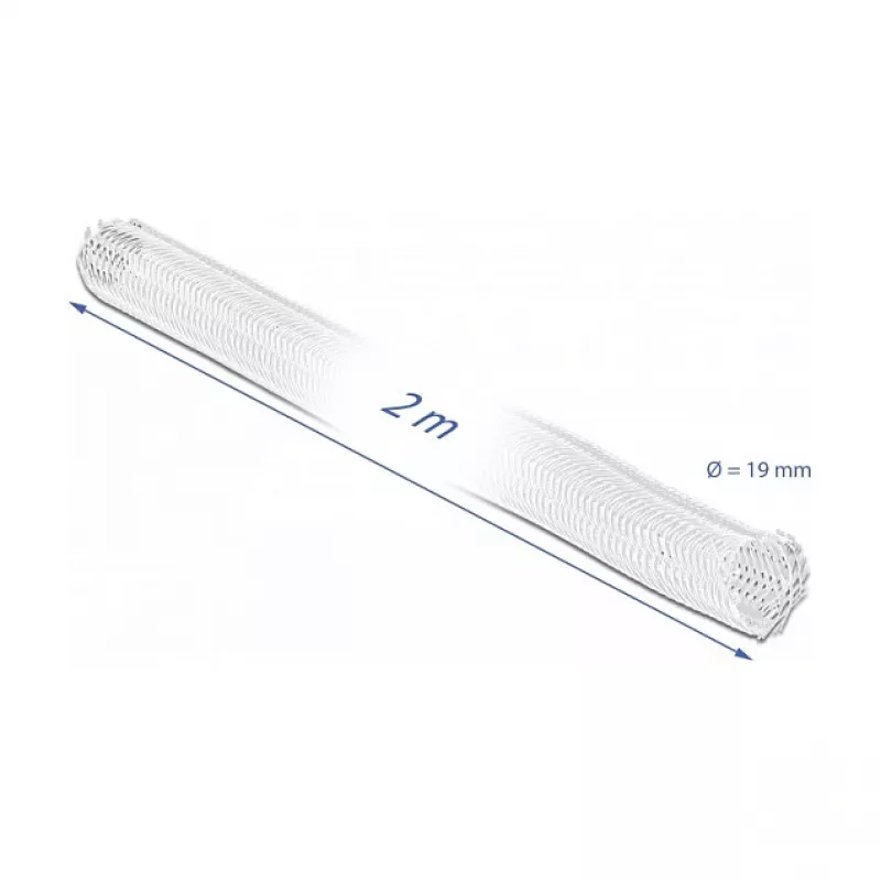 Osłona na kable DeLOCK 20700 biała