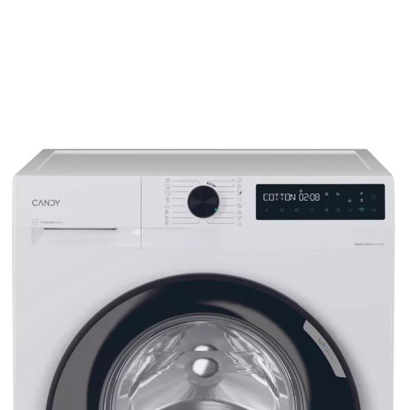 Pralka CANDY BR 49B8-S, 9 kg, 1400 obr./min, Klasa energetyczna A, Biała
