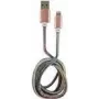 Kabel LC-POWER USB-Lightning-1M-4 1 m niebieski/różowy, USB A na Lightning (LC-C-USB-LIGHTNING-1M-4)