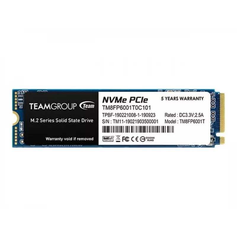 Dysk SSD Team Group 1 TB M.2 PCI Express 3.0 NVMe MP33