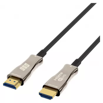 EFB Elektronik HDMI Fibre Optic Cable AOC Active 4K60Hz czarny - Cyfrowy/Wideo/Display - 20 m (HDMI-20-00008)