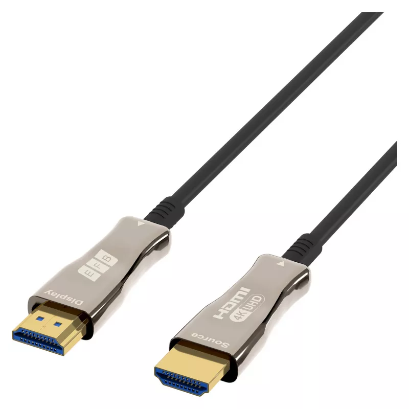 EFB Elektronik HDMI Fibre Optic Cable AOC Active 4K60Hz czarny - Cyfrowy/Wideo/Display - 20 m (HDMI-20-00008)
