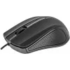 Przewodowa mysz USB, 3 przyciski, gumowana powierzchnia, 1000 DPI