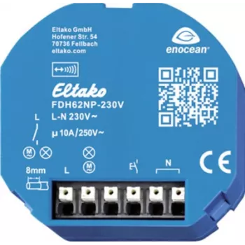 Eltako Funk Schaltaktor FDH62NP-230V+FTKB-rw — bezprzewodowy aktor przełączający, 230 V