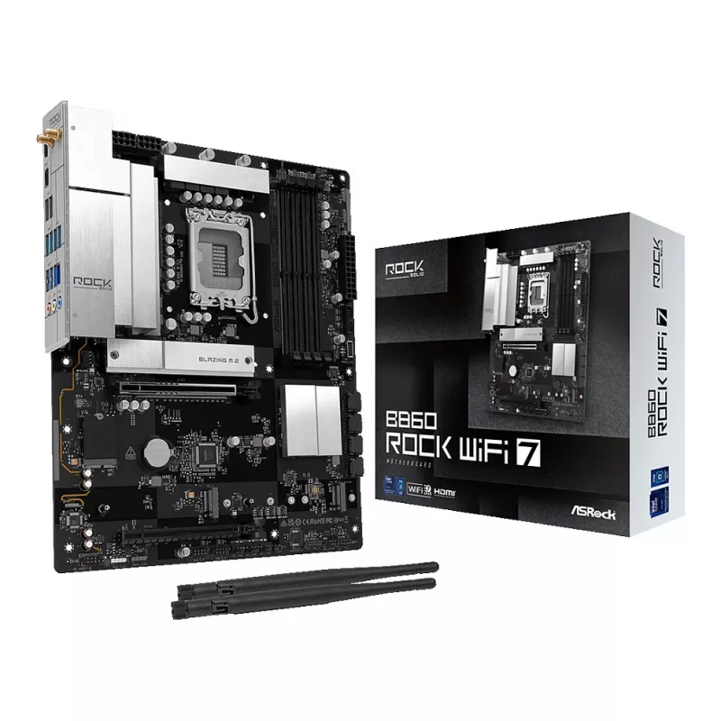 ASRock B860 Rock WiFi 7 ATX Płyta Główna