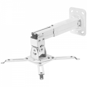 Uchwyt sufitowy/ścienny do projektora ONKRON K3A — biały, maks. obciążenie 10 kg, 130×390×102 mm