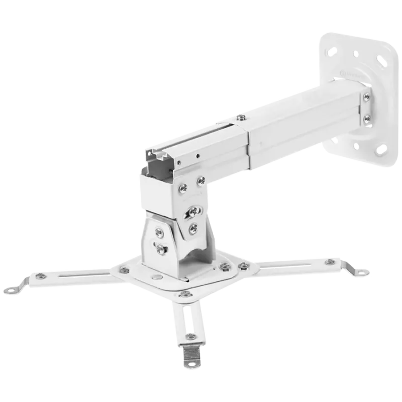 Uchwyt sufitowy/ścienny do projektora ONKRON K3A — biały, maks. obciążenie 10 kg, 130×390×102 mm