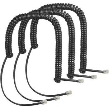 Auerswald Coiled kabel-3er-Set COMfortel-Handset 55001