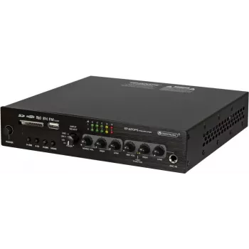 Przedwzmacniacz Omnitronic EP-220PS z odtwarzaczem MP3, Bluetooth i radiem FM