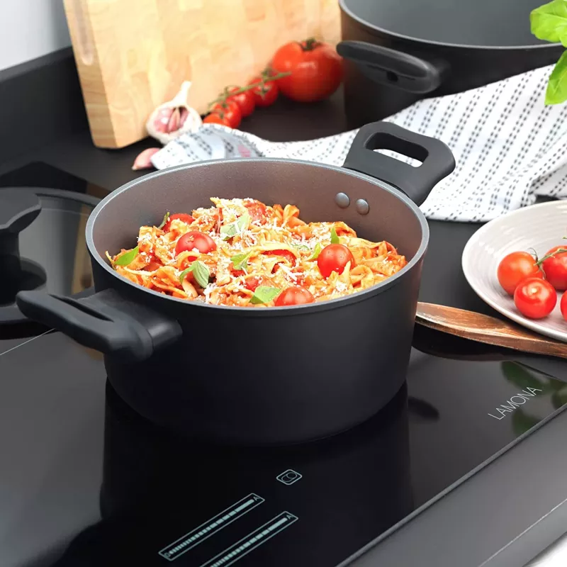 Garnek Russell Hobbs RH01863EU7 20 cm Crystaltech stal nierdzewna szklana pokrywka