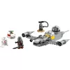 LEGO Star Wars zestaw 75410 model N-1 Starfighter z 92 elementami, minifigurkami Mando i Grogu