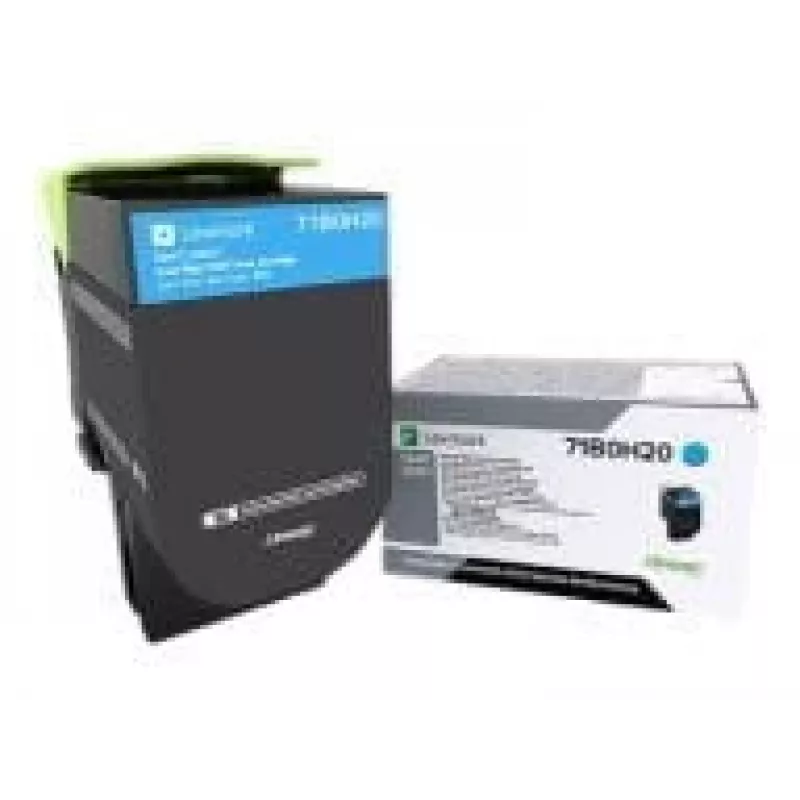 Toner Lexmark TONER REGULAR OPEN cyjan CRTG F. CS/CX4/517 3500 PGS kolor