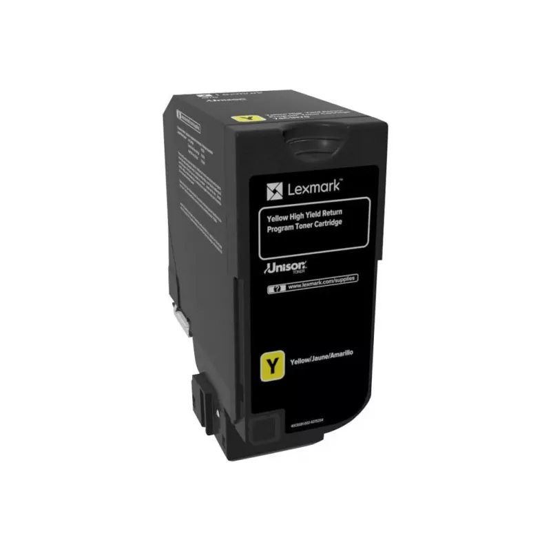 LEXMARK 74C2HY0 Toner Lexmark 74C2HY0 żółty 12 000 str. CS725de / CS725dte