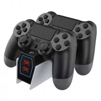 Stacja ładująca White Shark PS4-0417 Dual Charging Station do kontrolerów PS4
