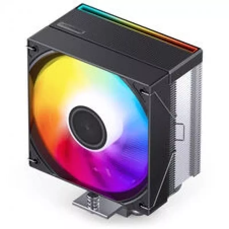 Chłodzenie CPU Jonsbo CB40 czarne ARGB Single-Tower 225W TDP, wentylator PWM 120 mm