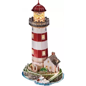 Puzzle 3D 72 elementów Lampiony wersja nocna