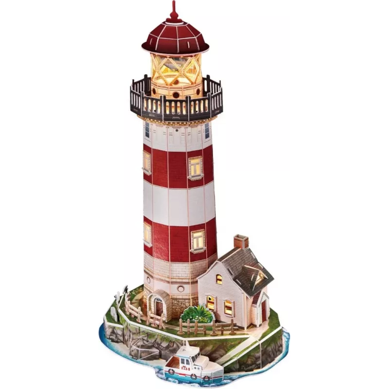 Puzzle 3D 72 elementów Lampiony wersja nocna