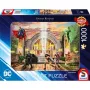 Thomas Kinkade Studios: DC Justice League - Hall Of Justice, Puzzle 1000 elementów