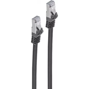 Kabel sieciowy ShiverPeaks BS08-39025 RJ-45 Cat7 1 m Czarny