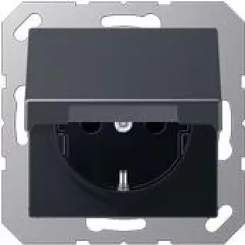 Jung gniazdo wtykowe SCHUKO antracyt mat A 1520 BFKIKL ANM (A1520BFKIKLANM)