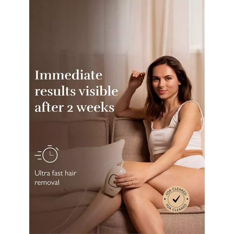 Epilator Silk'n IPL Infinity Fast Epilator 600k błysków, czujnik odcienia skóry, beżowy
