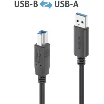 PureLink IS2301-020 wysokiej jakości kabel USB 3.2 USB-A do USB-B - Kabel - Cyfrowy/Dane (IS2301-020)