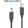 PureLink IS2301-020 wysokiej jakości kabel USB 3.2 USB-A do USB-B - Kabel - Cyfrowy/Dane (IS2301-020)
