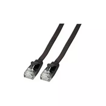 Efb K8107SW.1,5 Kabel krosowy Ethernet czarny