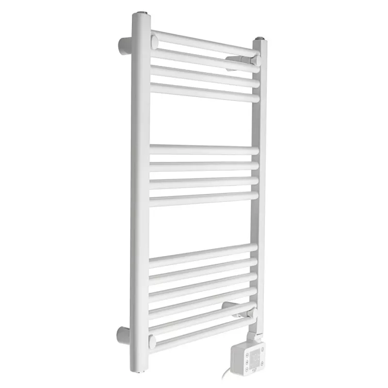 Elektryczny grzejnik łazienkowy Adler AD 7824 600 W, biały, IP24, do montażu na ścianie, 500×900 mm
