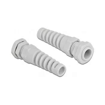 Dławik kablowy DeLOCK 60342 szary plastik 1 szt.