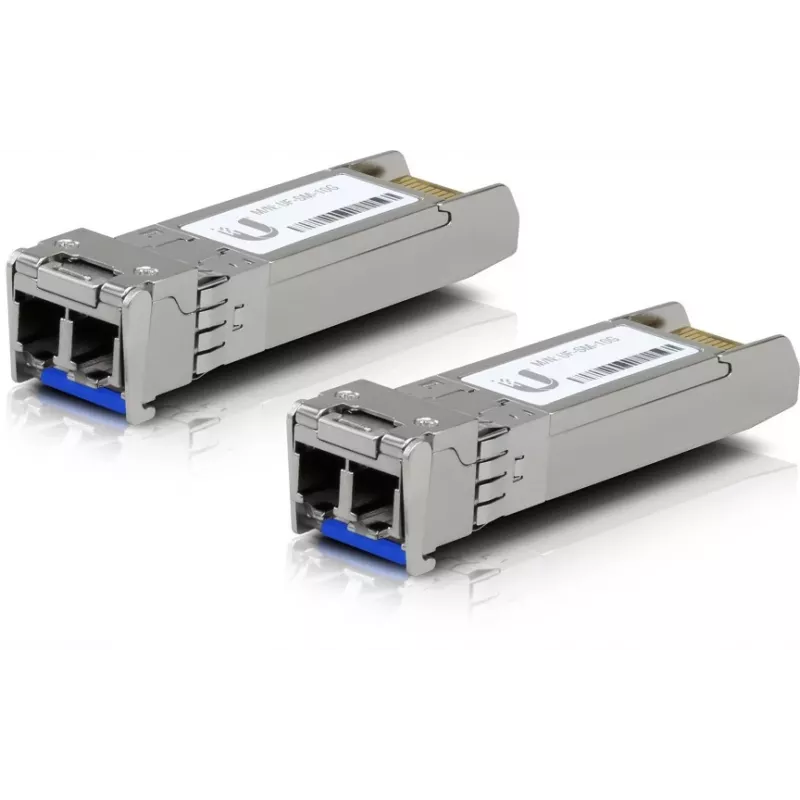transceiver światłowodowy SFP+ Ubiquiti UACC-OM-SM-10G-D-2 10 Gbps 1310 nm LC jednomodowy 10 km (2 szt.)
